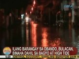 UB: Ilang barangay sa Obando, Bulacan, binaha dahil sa bagyo at high tide