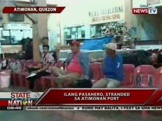 SONA: Tsunami drill at information drive, isinagawa bilang paghahanda sa bagyo