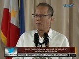 24 Oras: PNoy, dinepensahan ang DAP sa harap ng mga taga-World Bank