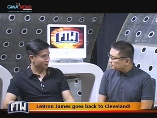 FTW: LeBron James goes back to Cleveland!