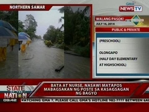Storm surge at baha, nararanasan sa ilang probinsya bago pa mag-landfall ang bagyo