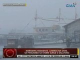 Maraming residente sa Camarines Norte, lumikas na dahil sa pangamba sa storm surge o daluyong