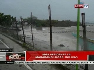 QRT: Bagyong Glenda, nagdulot ng malakas na hangin at alon