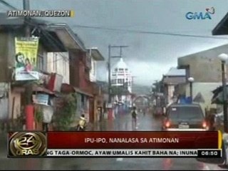 24 Oras: Mga pasahero sa Atimonan Port, stranded