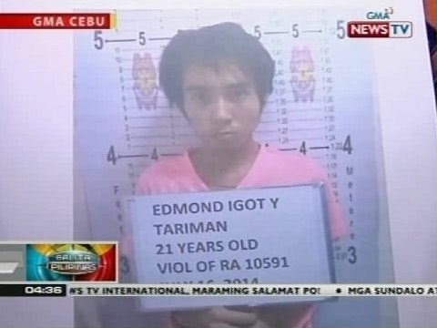 Umano'y lider ng fraternity na magsasagawa raw sana ng hazing, inaresto