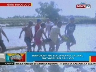 BP: Bangkay ng dalawang lalaki, natagpuan sa ilog