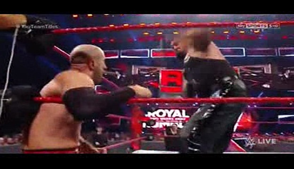 GALLOWS & ANDERSON vs SHEAMUS & CESARO FULL HD RAW Championship MATCH 16 JAN 2017