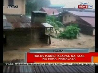 BT: Halos isang palapag na taas ng baha, nanalasa