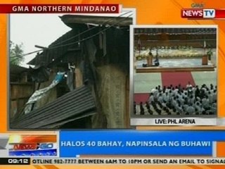 Video herunterladen: NTG: Halos 40 bahay, napinsala ng buhawi sa Misamis Oriental