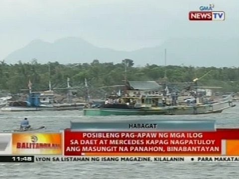 BT: Posibleng pag-apaw ng mga ilog sa Daet at Mercedes, binabantayan