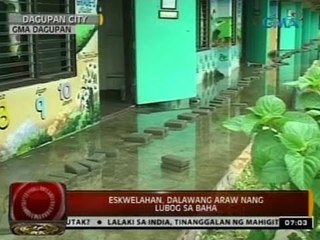 24Oras: Eskwelahan sa Dagupan, dalawang araw nang lubog sa baha
