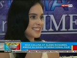 BP: Max Collins at Alden Richards, bibida sa isang international film