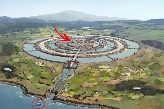 A civilização e o continente perdido de Atlântida