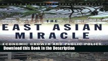 Read [PDF] The East Asian Miracle: Economic Growth and Public Policy (World Bank Policy Research
