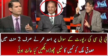 Asad Umar Brilliant Reply On BBC Report To Musdaiq Malik