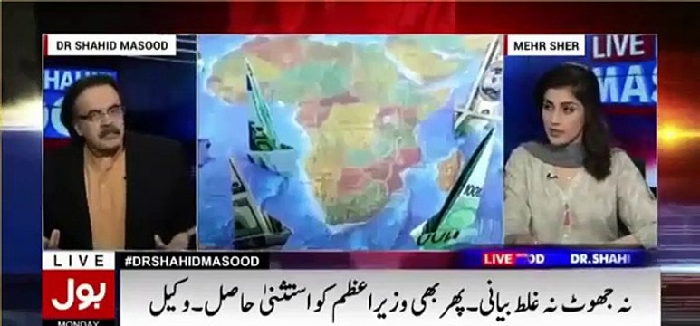 Doctor Shahid Masood gives a befitting reply to PMLN for saying that Imran Khan is scared of Maryam