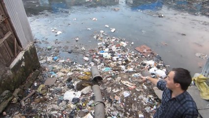Public Toilet in the Slums of Mumbai, India