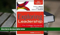 Download [PDF]  Exploring Leadership: For College Students Who Want to Make a Difference For Ipad
