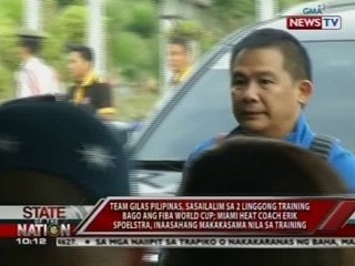 SONA: Team Gilas Pilipinas, sasailalim sa 2 linggong training bago ang FIBA World Cup