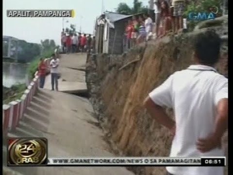 24Oras: Buhawi, nanalasa gitna ng matinding ulan sa Calasiao, Pangasinan