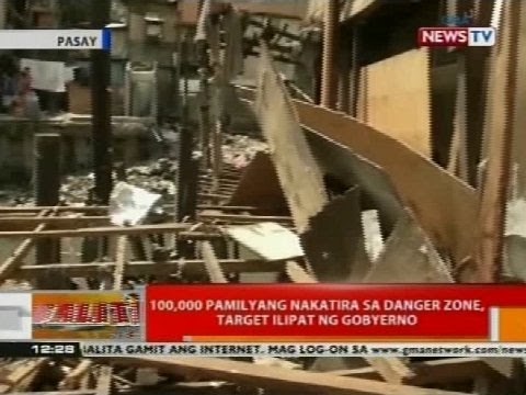BT: 98 pamilyang nakatira sa gilid ng estero, ililipat na sa relocation site
