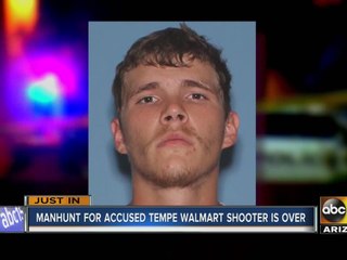 Arrest made after man fired shots at a Tempe Wal-Mart Sunday