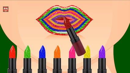 Learn Colors with Color Lipstick   Colours to Kids Children Toddlers Baby   Learning Video (1)