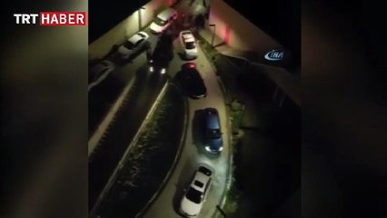 Reina saldırganının yakalanma anı kamerada