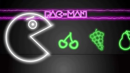 Learn Colors With Pacman for Kids Colours for Kids to Learn Learning Videos