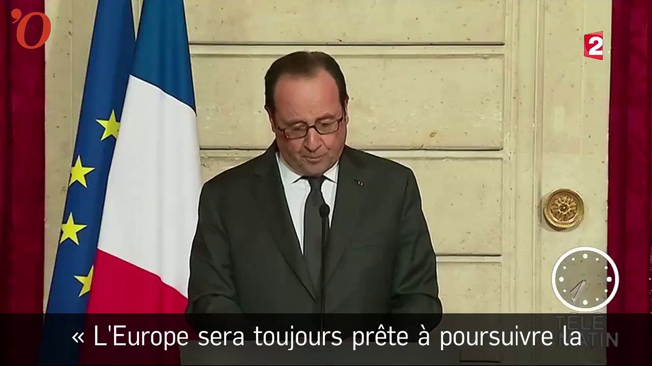 Provocations de Trump sur l’Europe : la réponse de François Hollande