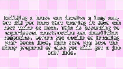 How To Calculate For A House Demolition Cost - A Simple Guide For Demolition Projects