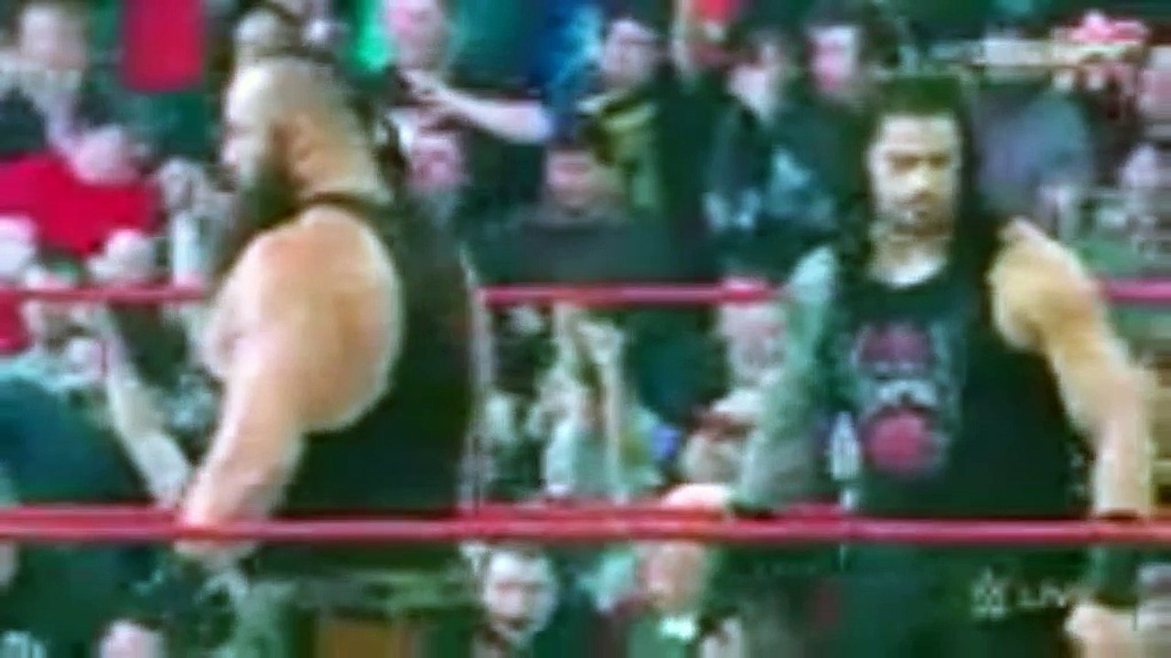 WWE RAW 16/1/2017:Brock vs Roman vs seth vs Braun vs Semi vs kevin vs chris