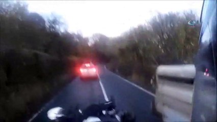 Önce kazaya yol açtı, ardından kaçtı