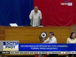 NTVL: 2nd regular session ng 16th congress, pormal nang nagbukas