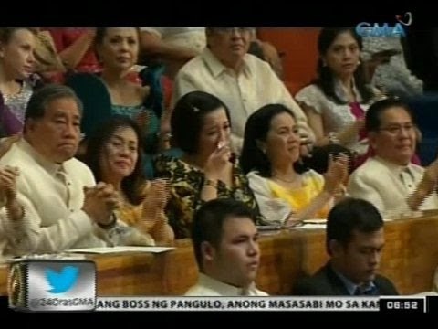 24 Oras: Magkakapatid na Aquino, naging emosyonal sa SONA ni PNoy