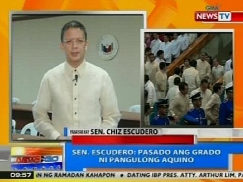 NTG: Panayam kay Sen. Chiz Escudero kaugnay sa SONA ni PNoy mamaya