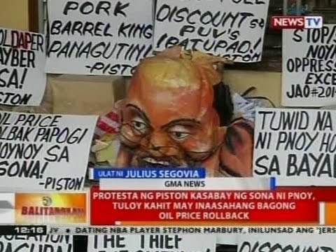 BT: Protesta ng Piston kasabay ng SONA ni PNoy, tuloy kahit may inaasahang bagong Oil Price Rollback