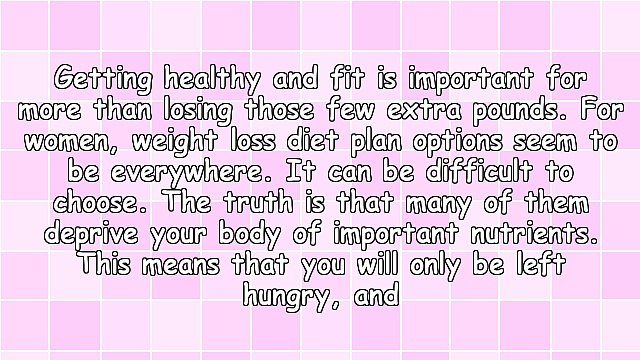 What You Should Know Before Starting A Diet Plan