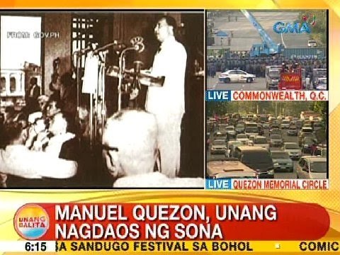 UB: Manuel Quezon, unang nagdaos ng SONA