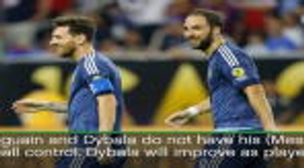 Messi ahead of Higuain and Dybala - Maradona