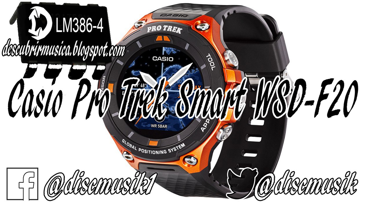 Casio Pro Trek Smart WSD-F20 (DLM386-4)