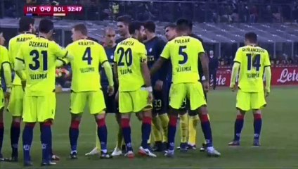 Jeison Murillo Goal - Inter 1-0 Bologna - 17.01.2017ᴴᴰ