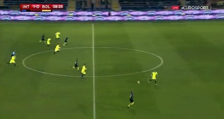 Rodrigo Palacio Goal HD - Inter	2-0	Bologna 17.01.2017 Coppa Italia