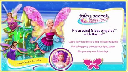 Barbie Fairy Secret Adventure - Kid Games - Gameplay