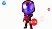 Baby Iron man Magical suit color changing, painting color & learning, vidos for children