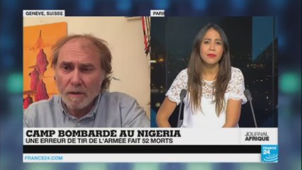 Un camp de personnes déplacées bombardé par l'armée nigériane par erreur