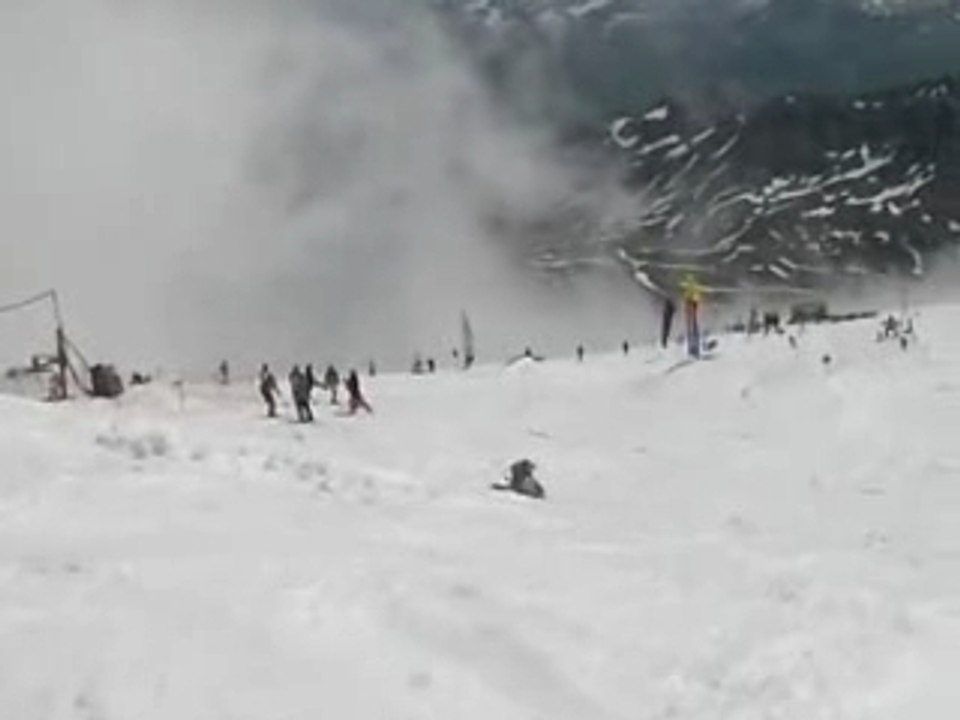 Chute ski
