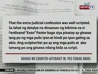 NTG: Itinuturong gunman na si PO2 Angel, binawi ang pag-amin na siya ang pumatay kay Pastor