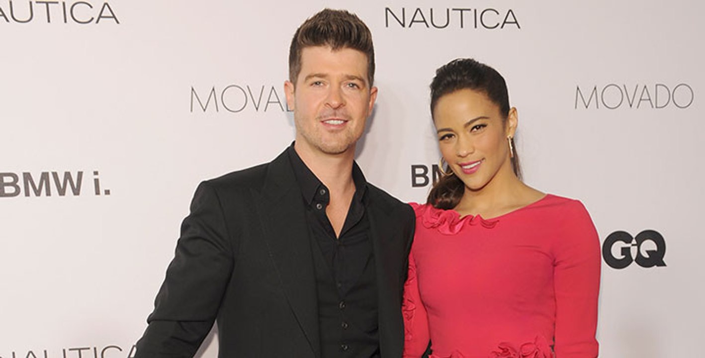Paula Patton & Robin Thicke Attend Family Therapy With Son