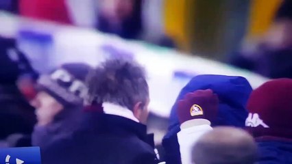 Mihajlovic FURIOSO SPACCA con un PUGNO il tabellone pubblicitario dopo Torino - Milan